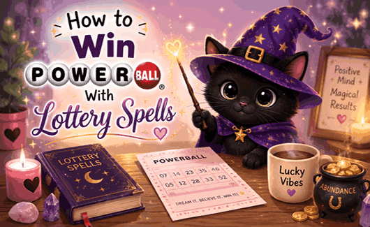 How to win Powerball with lottery spells using lucky numbers, magical jackpot guidance, spiritual fortune, and winning ticket energy